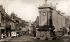 Stroud, Gloucestershire, England: Sim's Clock and Russell Street in the 1960's